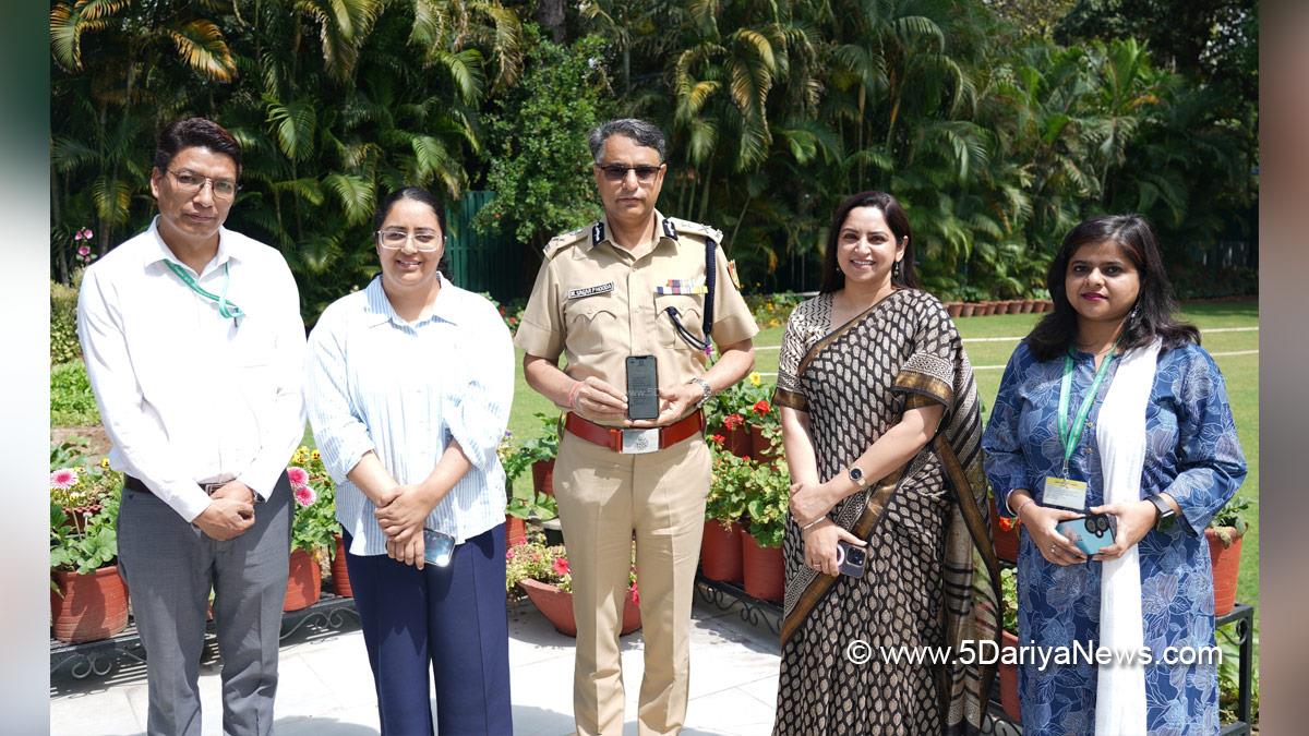 Dr Sagar Preet Hooda, Director General of Police, DGP Chandigarh, Dr Navjot Khosa, Chandigarh