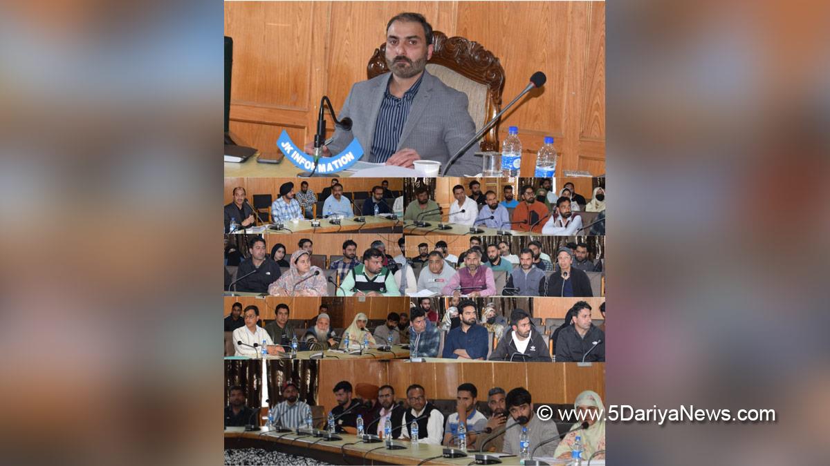 Dr Basharat Qayoom, Pulwama, Deputy Commissioner Pulwama