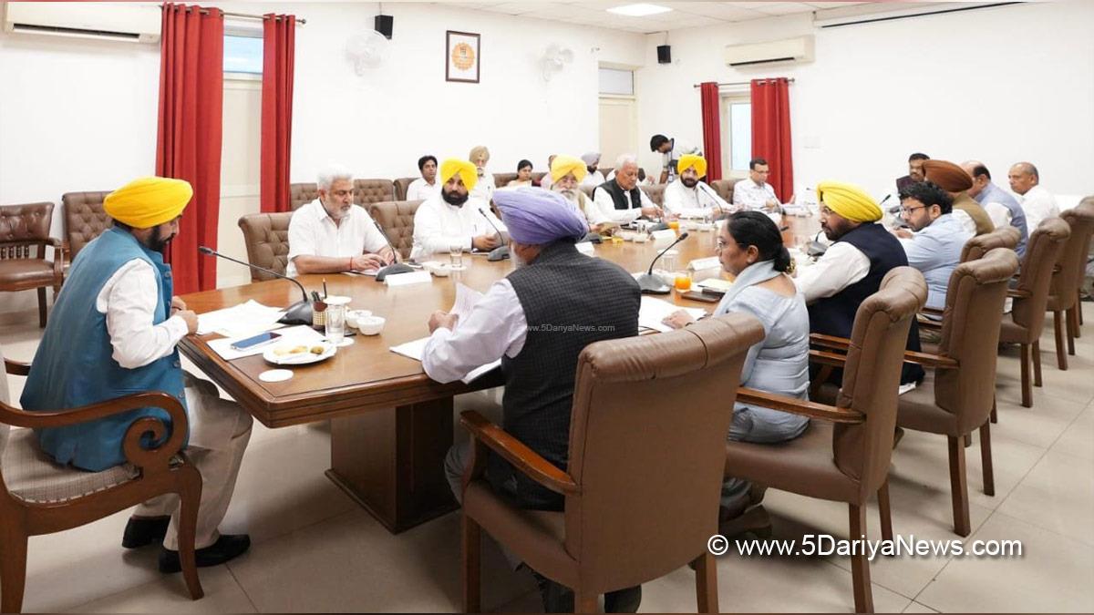 Bhagwant Mann, Bhagwant Singh Mann, AAP, Aam Aadmi Party, Aam Aadmi Party Punjab, AAP Punjab, Government of Punjab, Punjab Government, Punjab, Chief Minister Of Punjab, Cabinet Decision Punjab