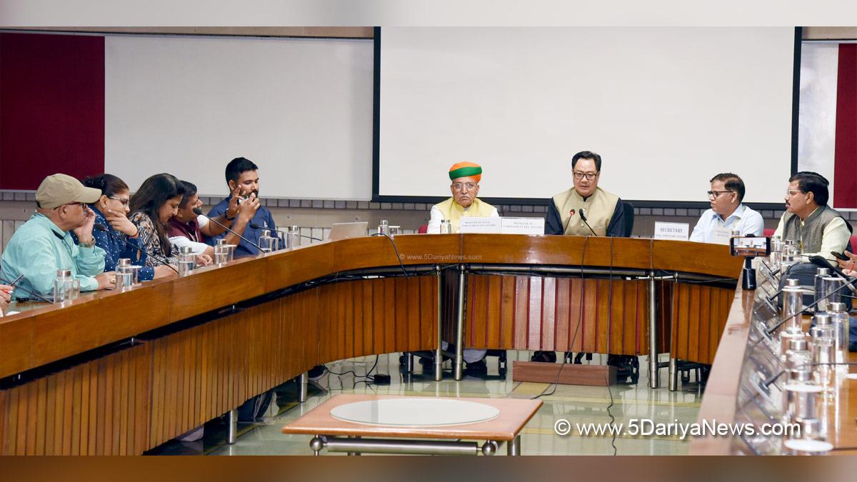 Kiren Rijiju, BJP, Bharatiya Janata Party, Arjun Ram Meghwal