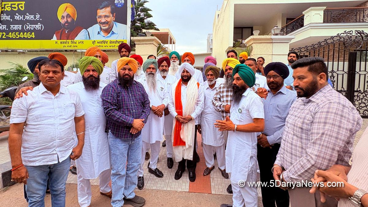 Kulwant Singh Mohali, SAS Nagar, Mohali, SAS Nagar Mohali, Sahibzada Ajit Singh Nagar, AAP Punjab