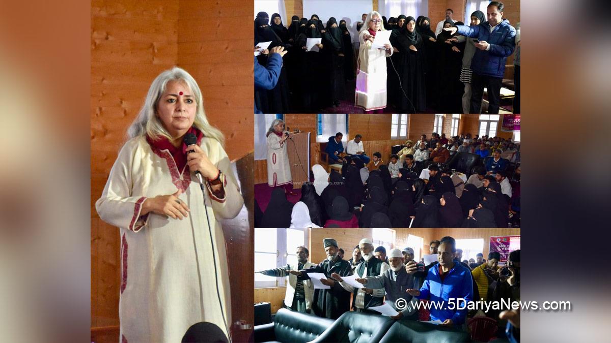 Indu Kanwal Chib, Bandipora, Deputy Commissioner Bandipora, Nasha Mukt Jammu Kashmir Abhiyan