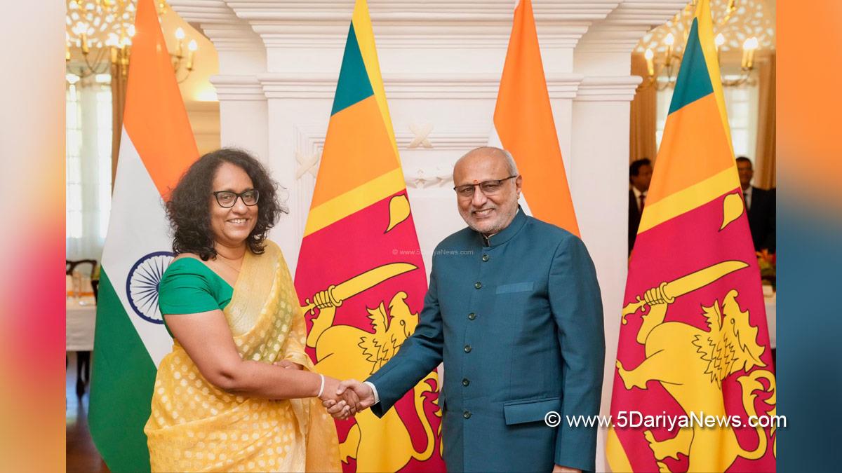 CP Radhakrishnan, Chandrapuram Ponnusami Radhakrishnan, Vice President of India, BJP, Bharatiya Janata Party, Harini Amarasuriya, Colombo