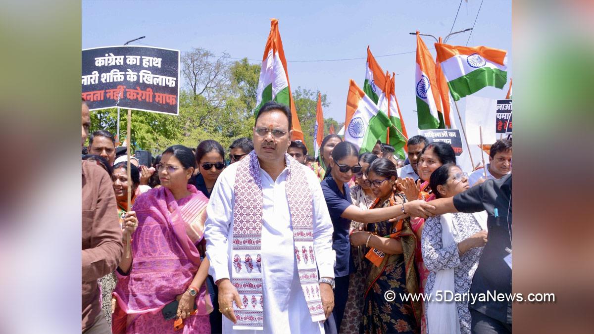Bhajan Lal Sharma, BhajanLal Sharma, BJP, Rajasthan, Bharatiya Janata Party, Chief Minister Of Rajasthan, Jaipur, Mahila Jan Akrosh Yatra