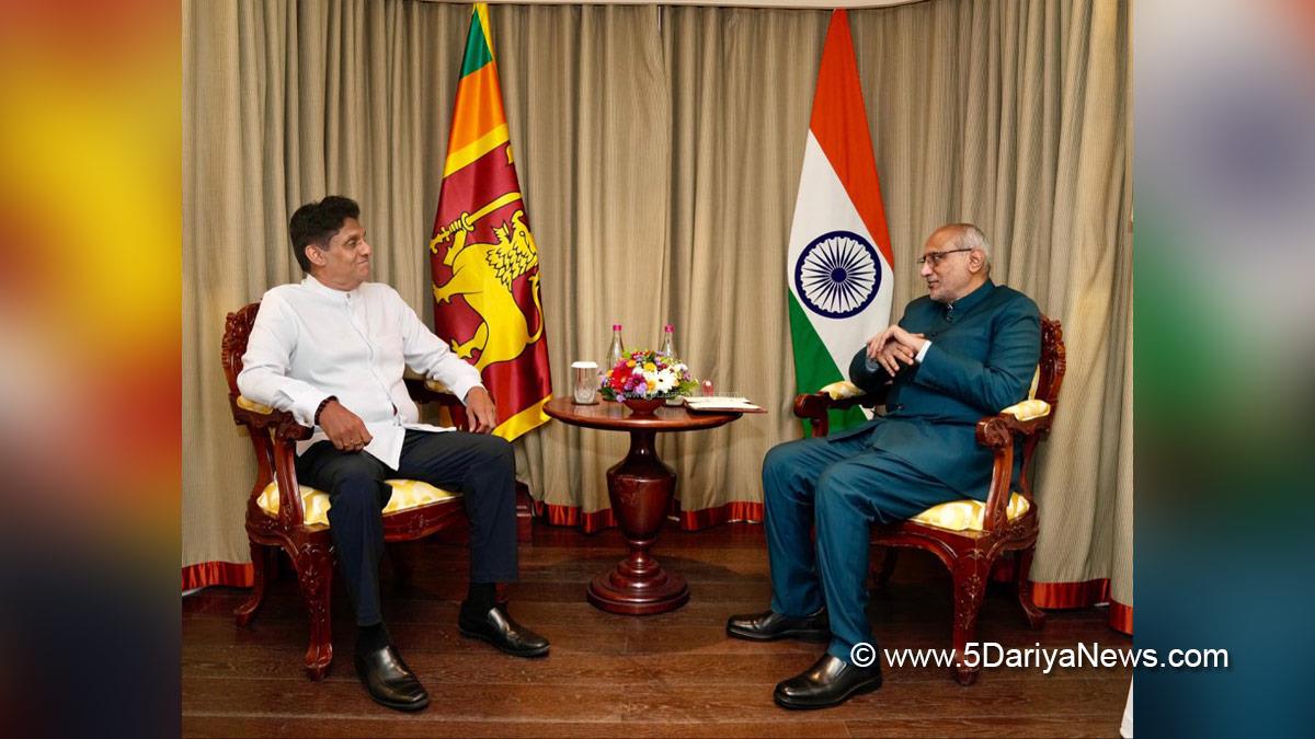 CP Radhakrishnan, Chandrapuram Ponnusami Radhakrishnan, Vice President of India, BJP, Bharatiya Janata Party, Sajith Premadasa, Colombo