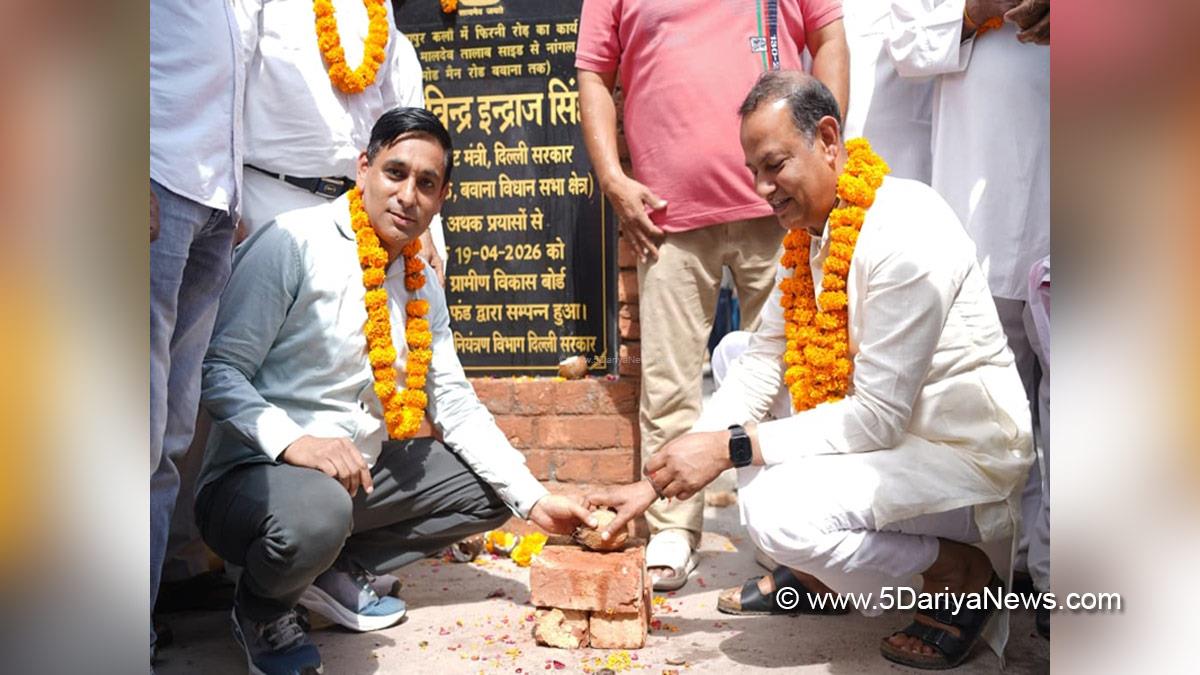 Ravinder Indraj Singh, BJP Delhi, Viksit Delhi, Harit Delhi