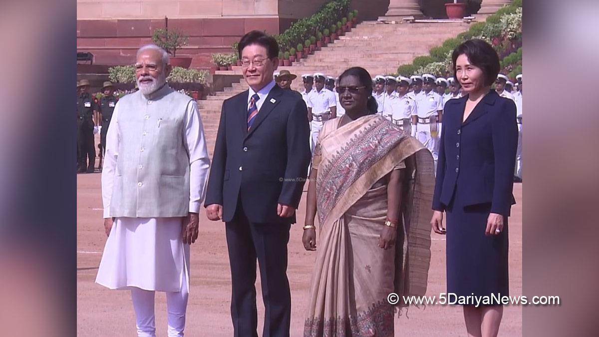 Narendra Modi, Modi, BJP, Bharatiya Janata Party, Prime Minister of India, Prime Minister, Narendra Damodardas Modi, Droupadi Murmu, Lee Jae Myung