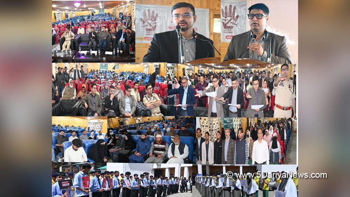 Shahzad Alam, Kulgam, Deputy Commissioner Kulgam, Nasha Mukt Bharat Abhiyan, NMBA, Vikas Kundal