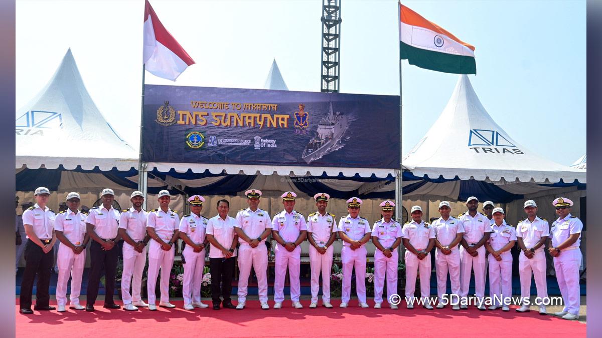 Military, Indian Navy, INS Sunayna, Jakarta, Indonesia
