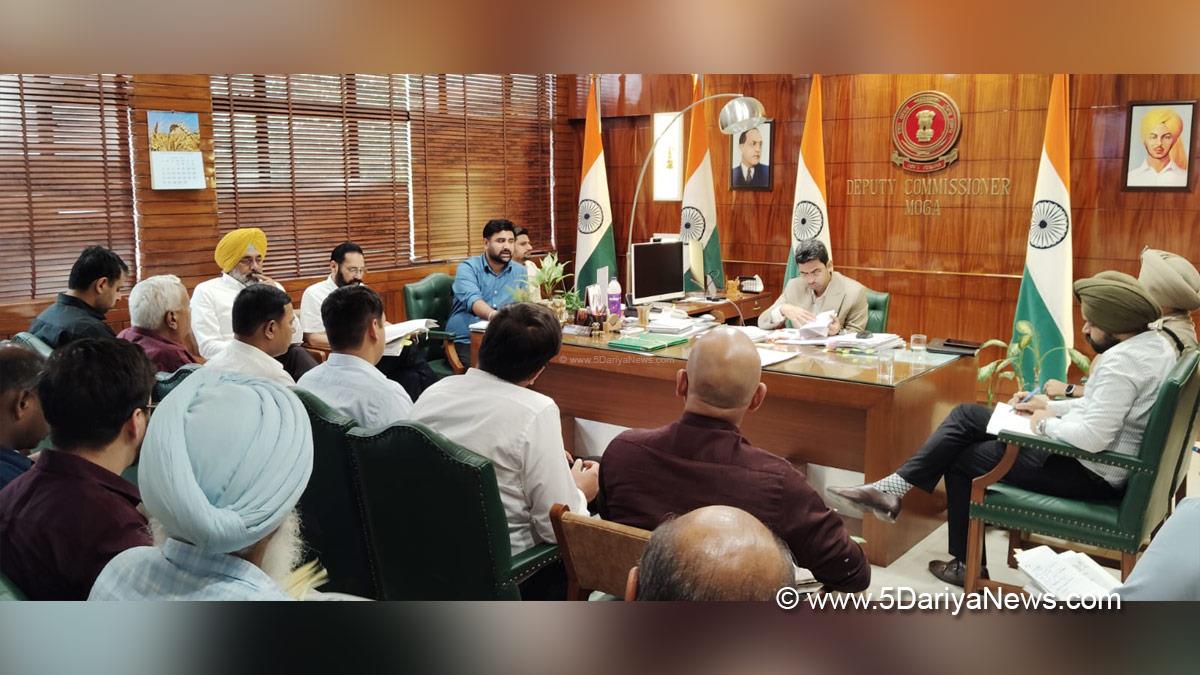 Sagar Setia, DC Moga, Deputy Commissioner Moga, Moga