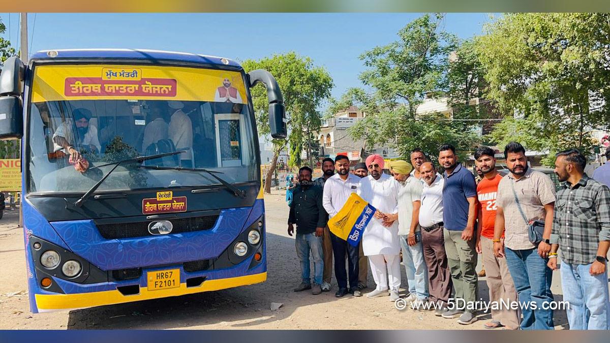 Kuljit Singh Randhawa, AAP Punjab, Mukh Mantri Teerth Yatra, Mukh Mantri Tirth Yatra Scheme