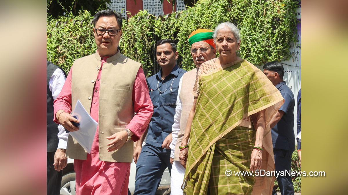 Nirmala Sitharaman, BJP, Bharatiya Janata Party, Kiren Rijiju, Arjun Ram Meghwal