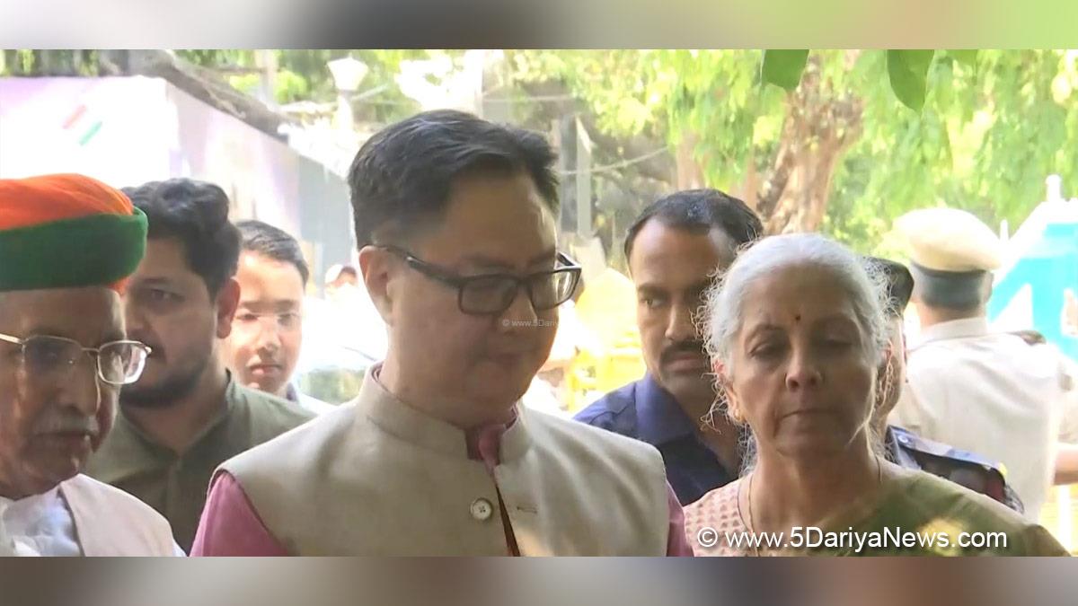 Nirmala Sitharaman, BJP, Bharatiya Janata Party, Kiren Rijiju, Arjun Ram Meghwal