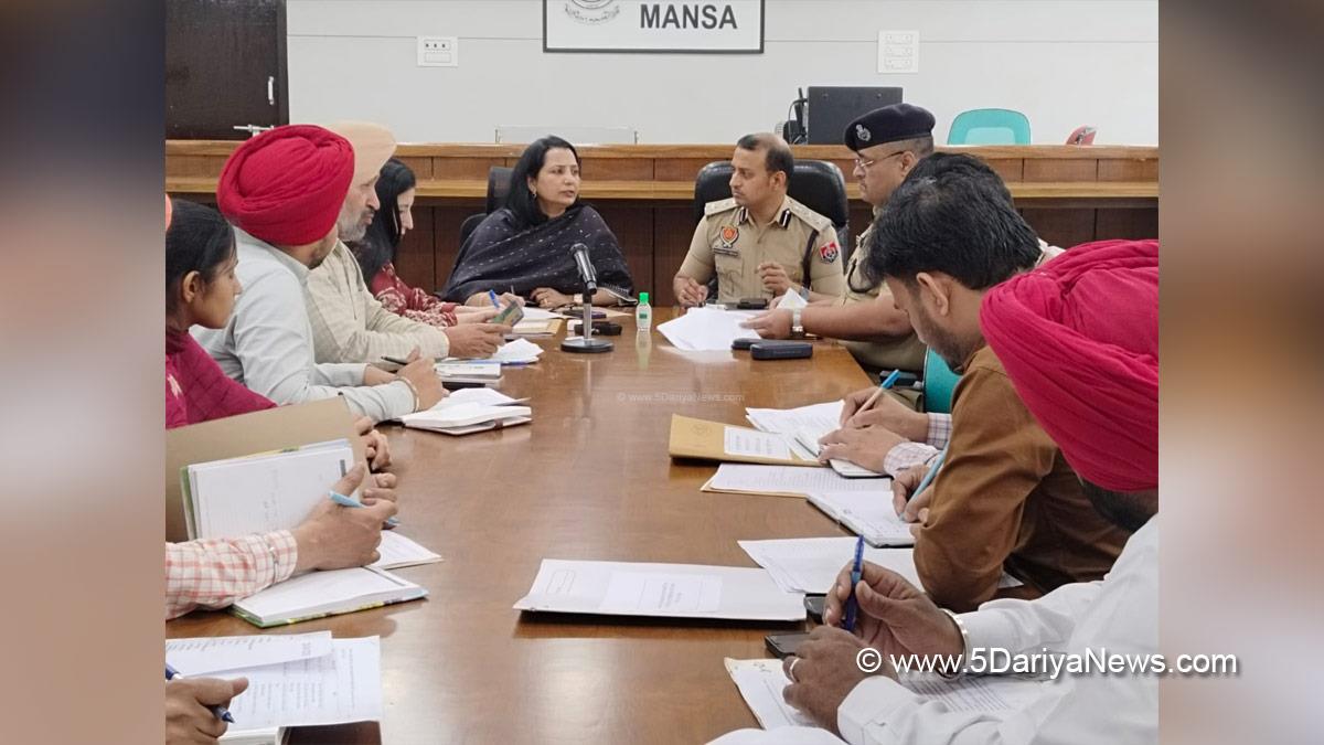 Navjot Kaur, DC Mansa, Deputy Commissioner Mansa, Mansa