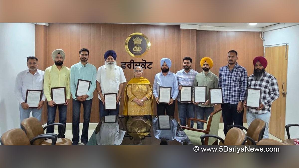 PoonamDeep Kaur, DC Faridkot, Deputy Commissioner Faridkot, Faridkot 