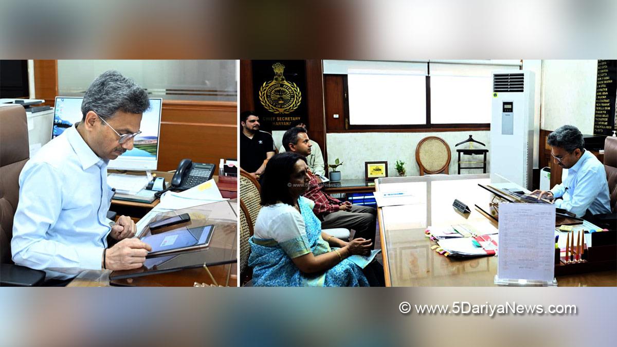 Anurag Rastogi, Chief Secretary Haryana, Haryana, Lalit Jain, PIB Chandigarh