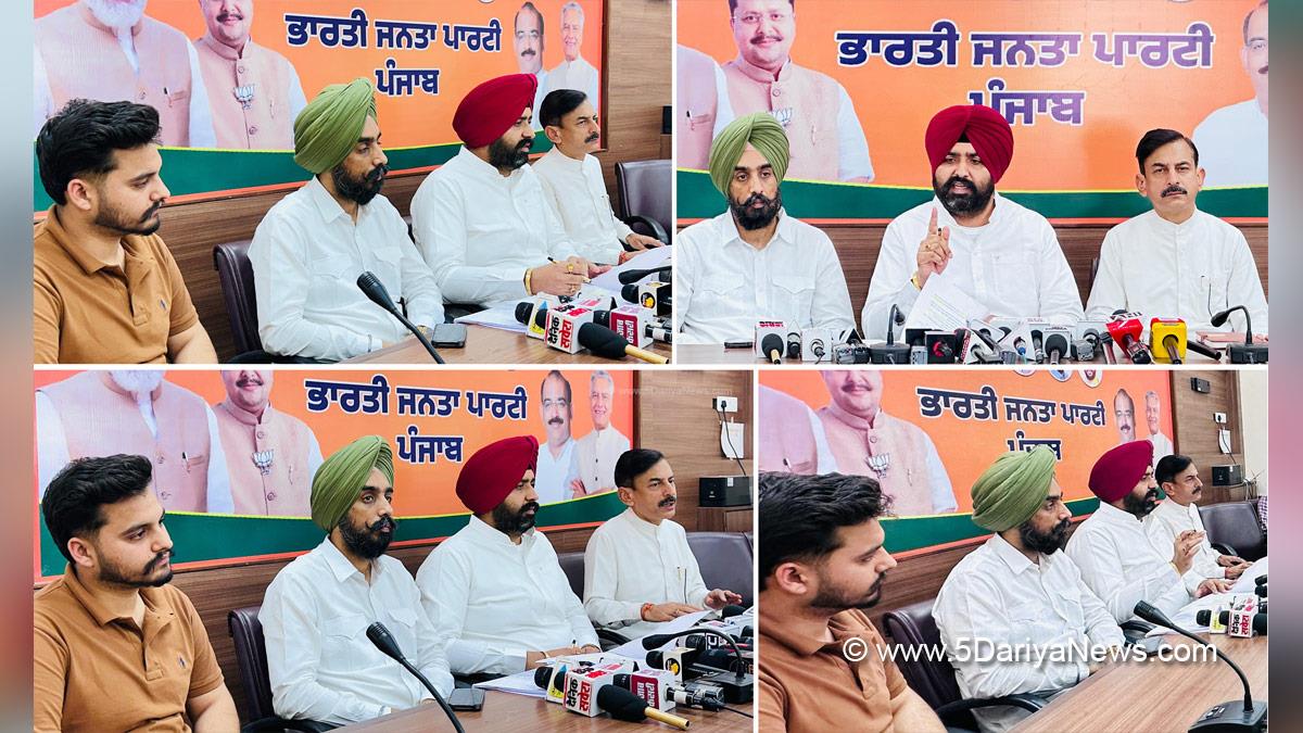 Vineet Joshi, Kaka Kamboj, Bharatiya Janata Party, BJP, BJP Punjab, Chandigarh