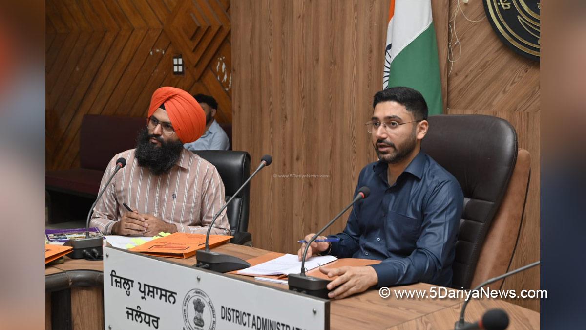 Varjeet Walia, DC Jalandhar, Jalandhar, Deputy Commissioner Jalandhar