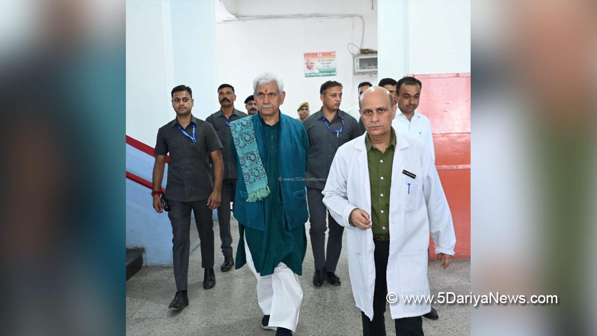 Manoj Sinha, Lieutenant Governor JK, Ramesh Kumar, Jammu, DDC Jammu, Divisional Commissioner Jammu, GMC Jammu