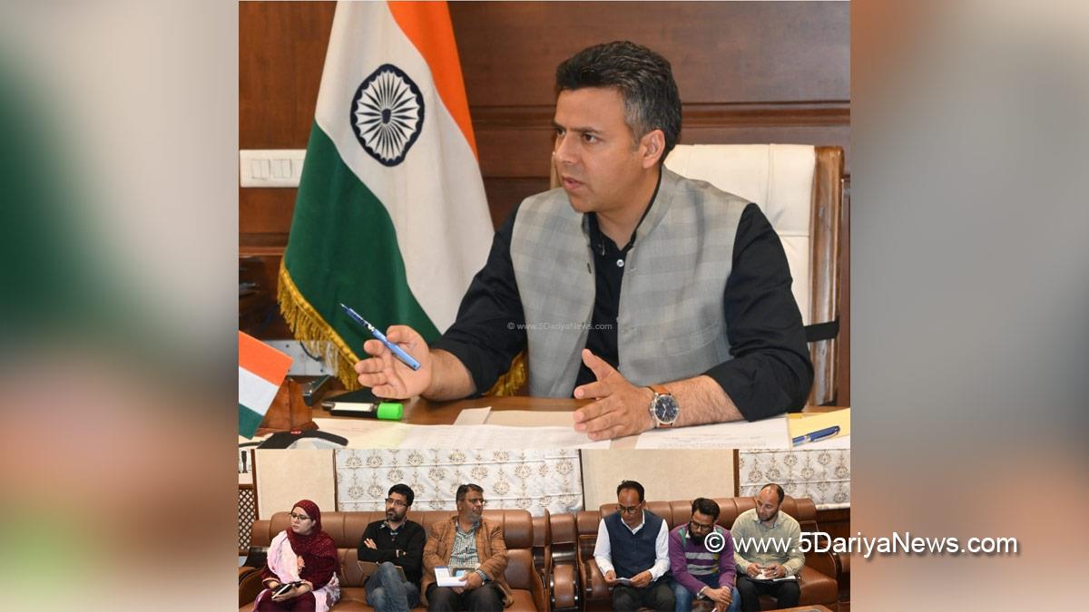Dr Bilal Mohi Ud Din Bhat, Anantnag, DC Anantnag, Deputy Commissioner Anantnag, District Level Implementation Committee, DLIC, Mission YUVA