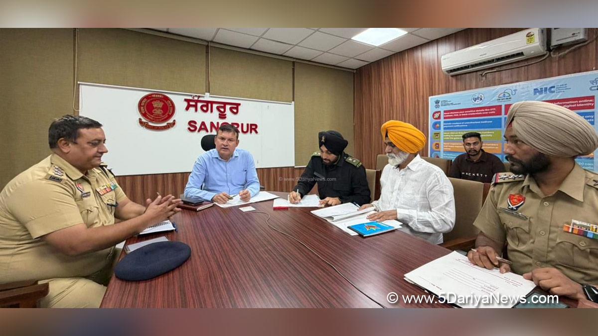 Rahul Chaba, DC Sangrur, Deputy Commissioner Sangrur, Sangrur