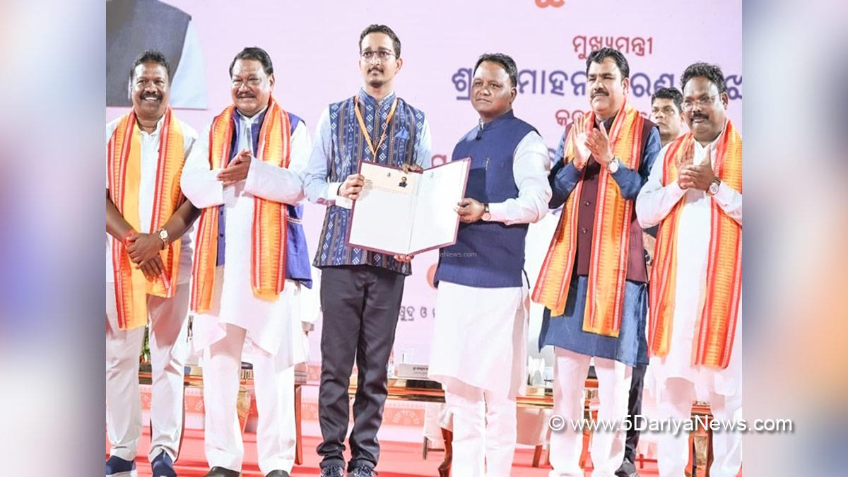 Mohan Charan Majhi, BJP Odisha, Chief Minister of Odisha, Odisha, Bhubaneswar