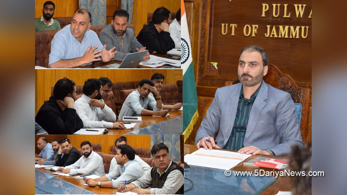 Dr Basharat Qayoom, Pulwama, Deputy Commissioner Pulwama