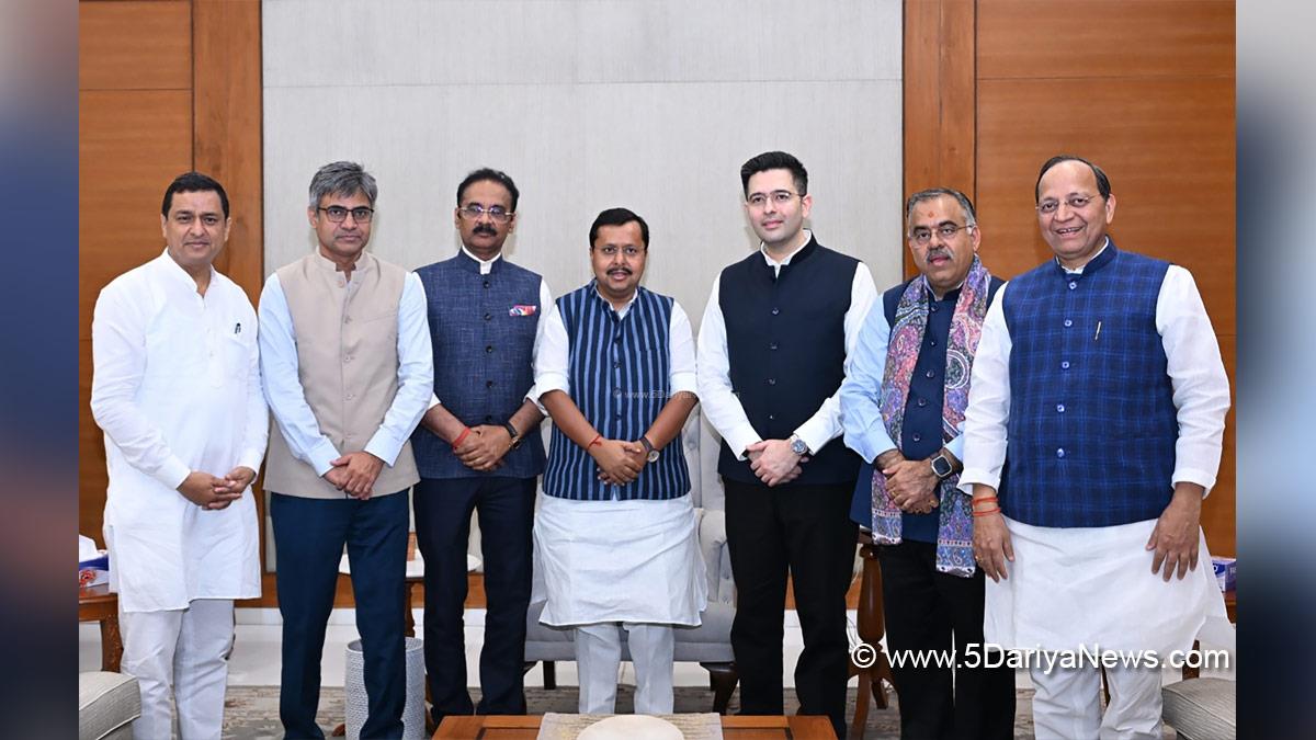 Nitin Nabin, BJP, Bharatiya Janata Party, Raghav Chadha, Sandeep Pathak, Ashok Mittal, Baranagar