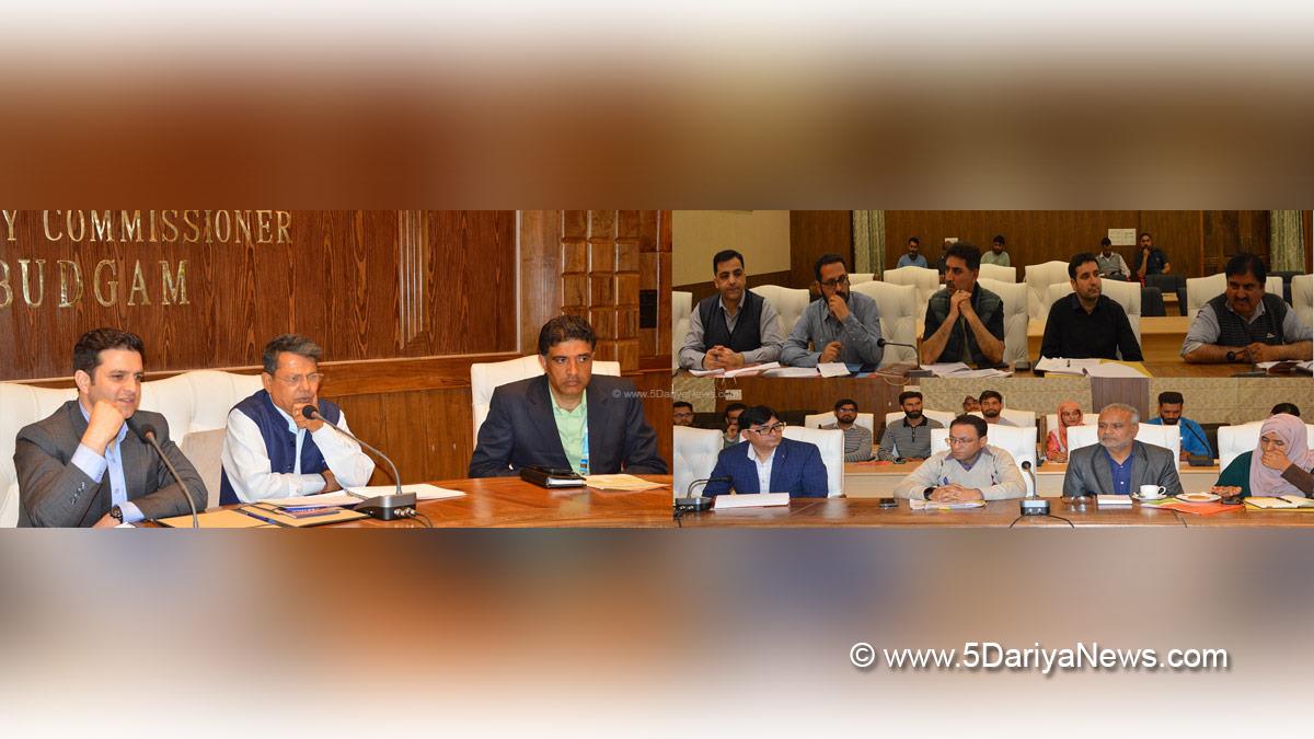 Shantmanu, State Election Commissioner, SEC, Athar Aamir Khan, Budgam, Deputy Commissioner Budgam, DC Budgam, Special Summary Revision, SSR