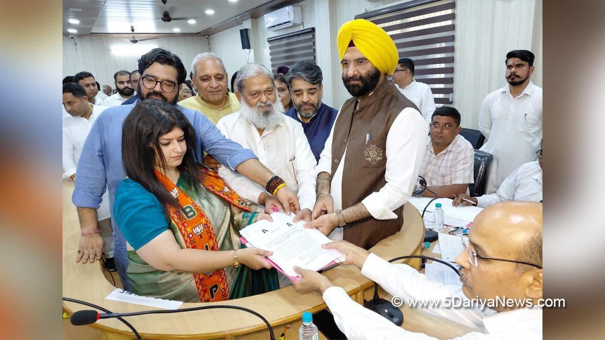 Anil Vij, Haryana, BJP Haryana, Haryana, Ranbir Singh Gangwa, Manjinder Singh Sirsa