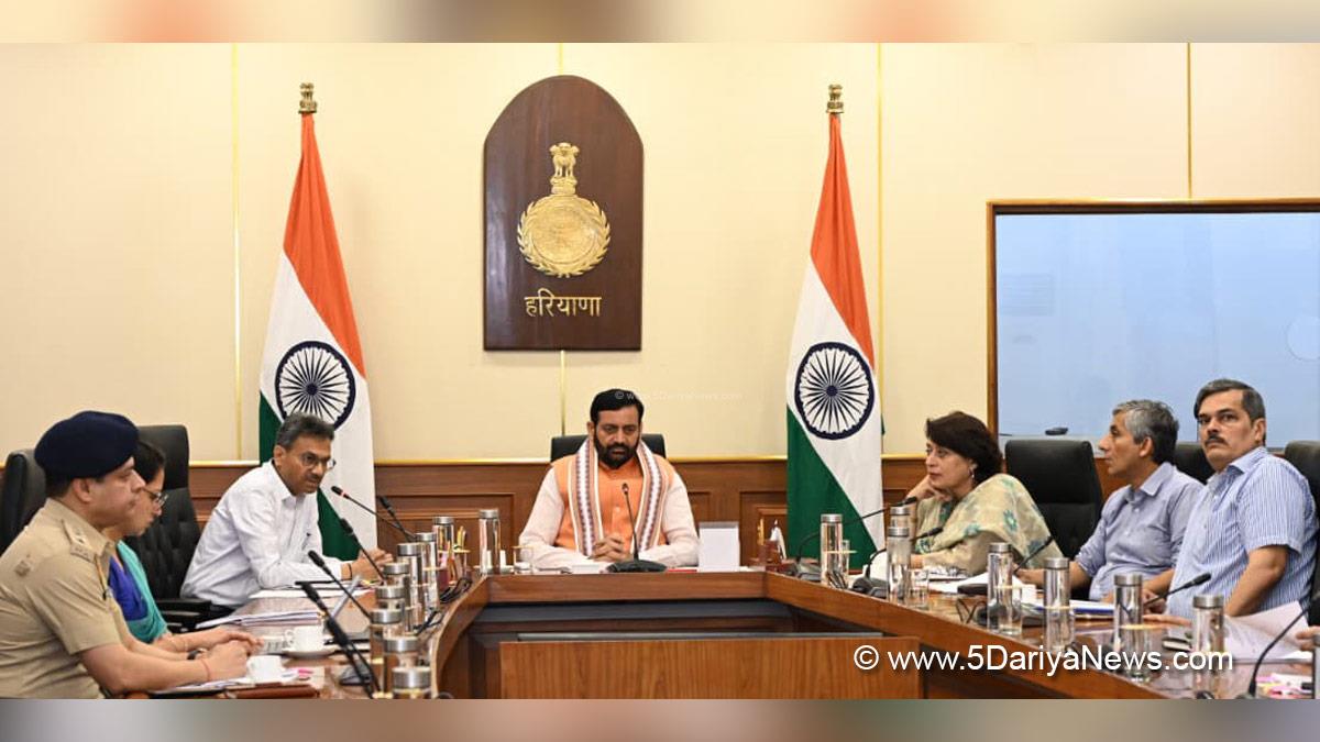 Nayab Singh Saini, Chief Minister of Haryana, BJP Haryana, Anurag Rastogi, Sudhir Rajpal, Dr Sumita Misra