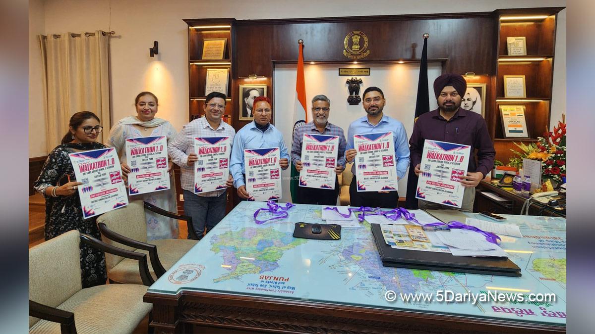 Varjeet Walia, DC Jalandhar, Jalandhar, Deputy Commissioner Jalandhar, Anti Drug Mission, Drive Against Drugs, Comprehensive Action against Drug Abuse, CADA, Nasha Mukt Bharat Abhiyan, War Against Drugs, Yudh Nashian Virudh