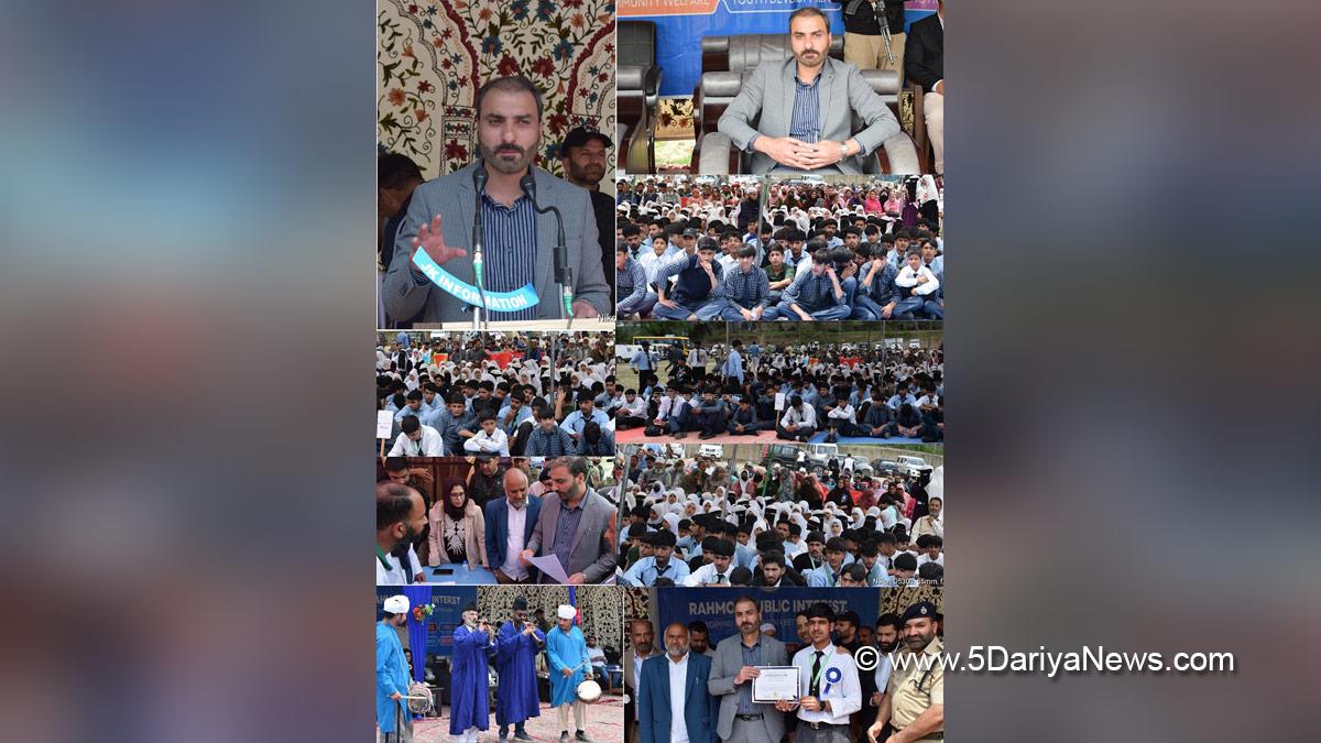 Dr Basharat Qayoom, Pulwama, Deputy Commissioner Pulwama, Nasha Mukt Jammu and Kashmir Abhiyan