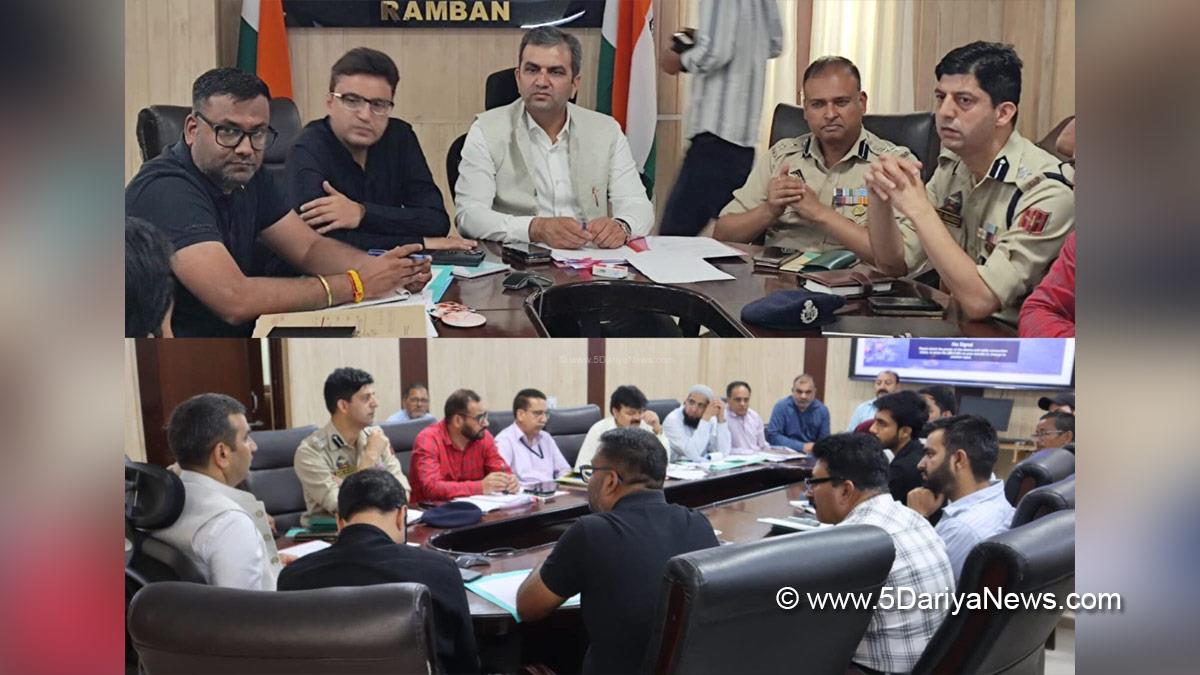 Mohammad Alyas Khan, Ramban, Deputy Commissioner Ramban, District Road Safety Committee, DRSC
