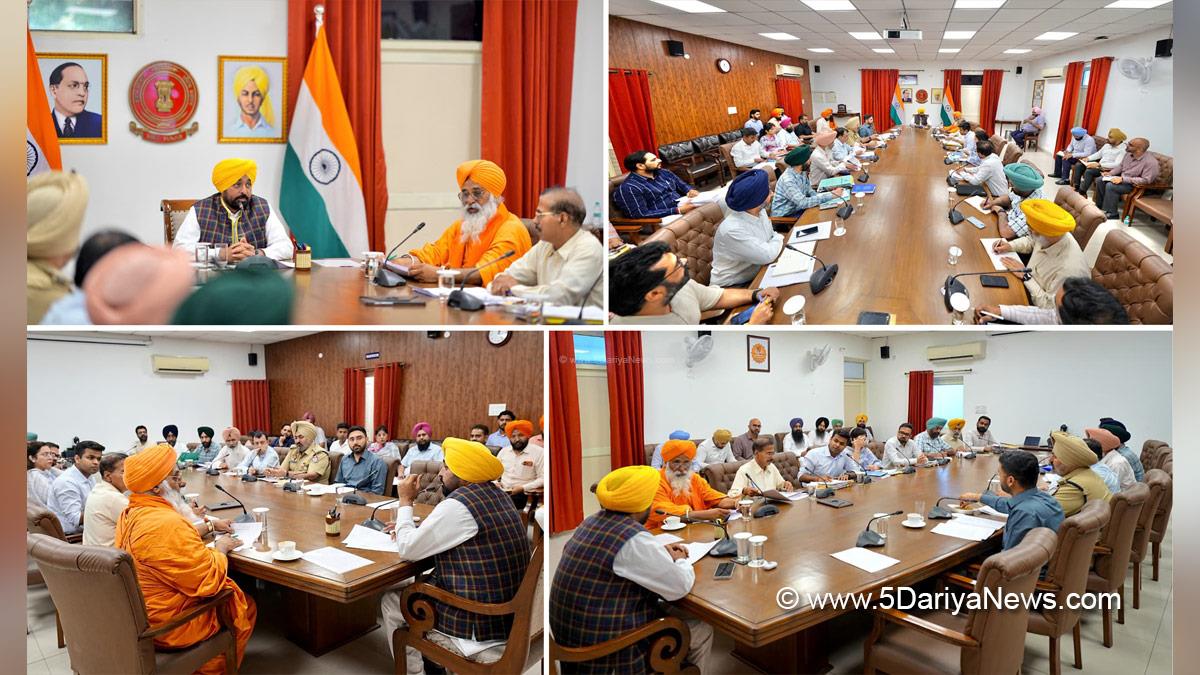 Bhagwant Mann, Bhagwant Singh Mann, AAP Punjab, Chief Minister Of Punjab, Sant Balbir Singh Seechewal, Varjeet Walia