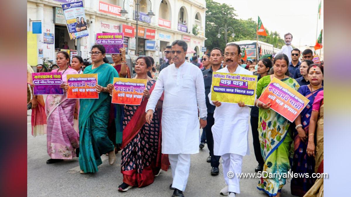 Manik Saha, Agartala, BJP, Bharatiya Janata Party, Tripura, Chief Minister of Tripura
