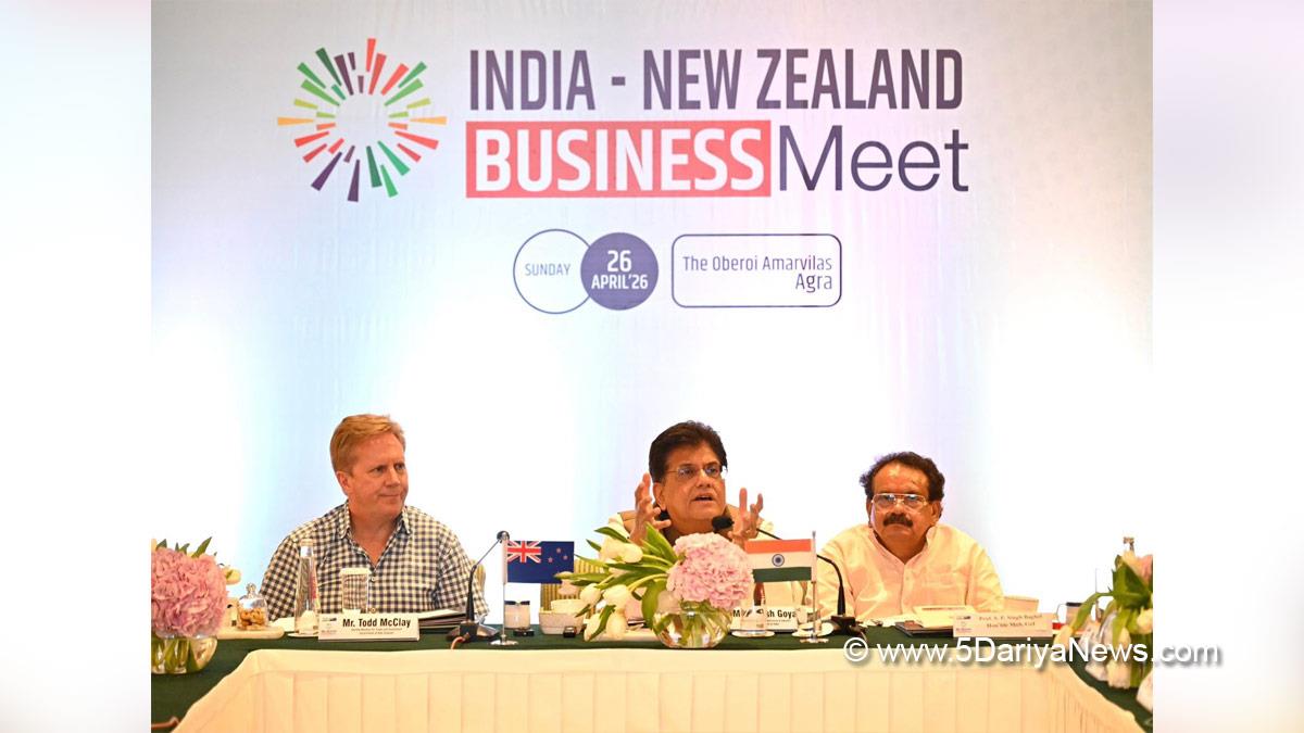 Piyush Goyal, BJP, Bharatiya Janata Party, Todd McClay, Agra