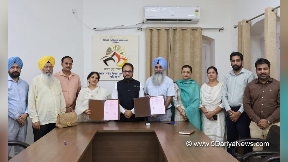 Jagat Guru Nanak Dev Punjab State Open University, JGND PSOU, Punjab Yogasana Sports Association, PYSA, Patiala