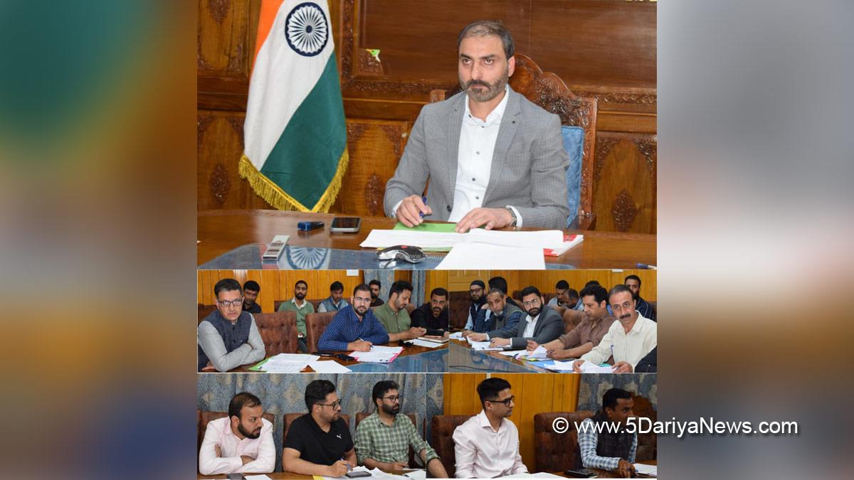 Dr Basharat Qayoom, Pulwama, Deputy Commissioner Pulwama