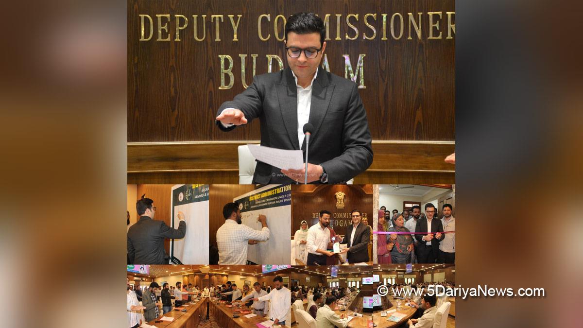 Athar Aamir Khan, Budgam, Deputy Commissioner Budgam, DC Budgam, Nasha Mukht Abhiyan