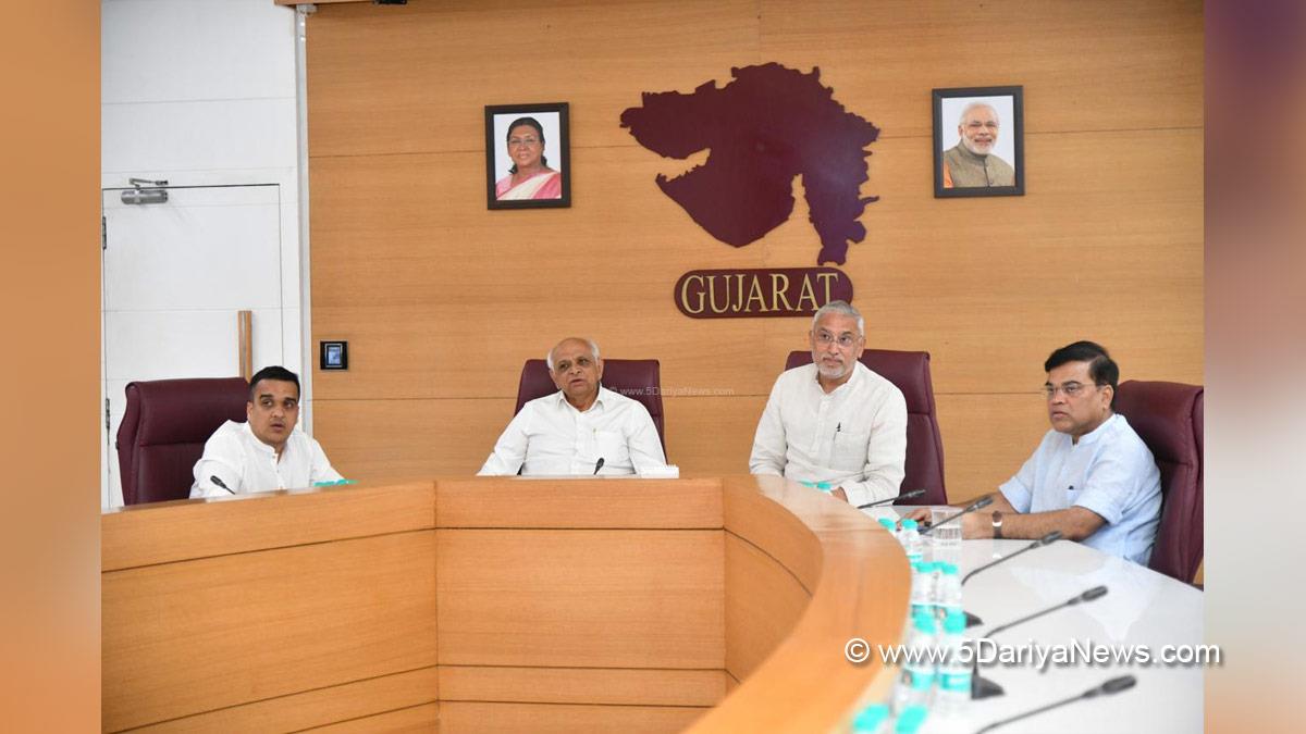 Bhupendra Patel, Chief Minister of Gujarat BJP Gujarat, Harsh Sanghavi, Gandhinagar, Gujarat