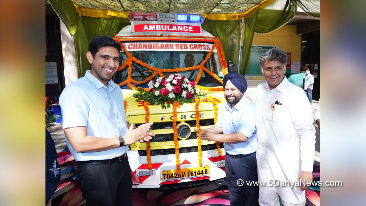 Manish Tewari, Congress, Indian National Congress, Nishant Kumar Yadav, Deputy Commissioner Chandigarh, DC Chandigarh