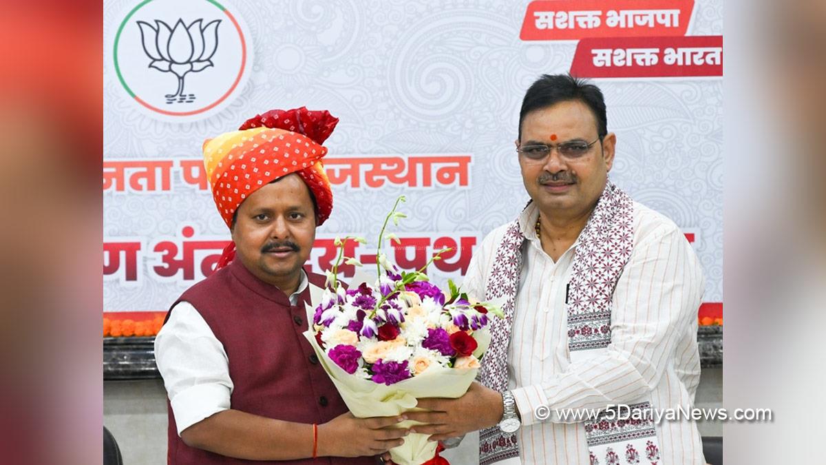 Nitin Nabin, BJP, Bharatiya Janata Party, Bhajan Lal Sharma, BJP Rajasthan, Chief Minister Of Rajasthan, Jaipur, Rajasthan
