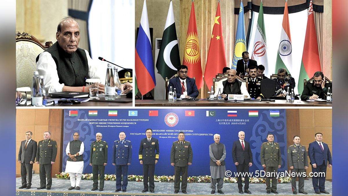 Rajnath Singh, Union Defence Minister, Defence Minister of India, BJP, Bharatiya Janata Party, Shanghai Cooperation Organisation, SCO, Bishkek, Kyrgyzstan
