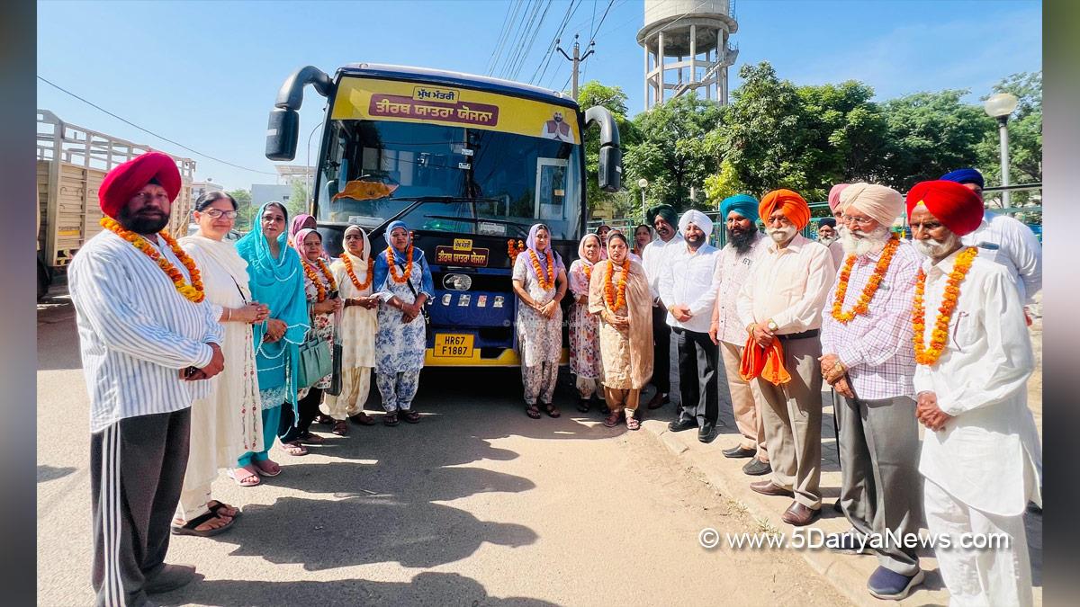 Kulwant Singh Mohali, AAP Punjab, Mukh Mantri Teerth Yatra, Mukh Mantri Tirth Yatra Scheme