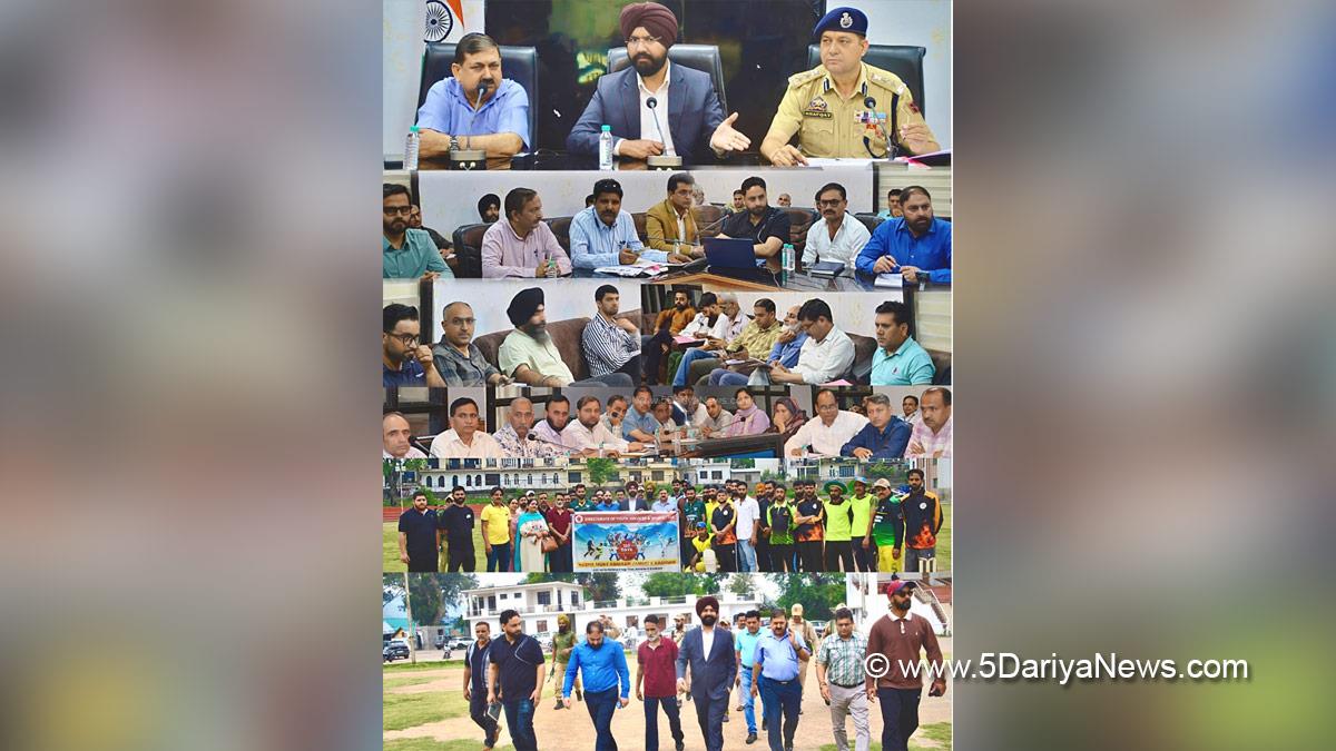 Harvinder Singh, Ashok Kumar Sharma, Poonch, Deputy Commissioner Poonch