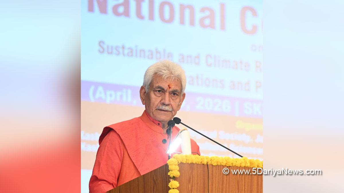 Manoj Sinha, Lieutenant Governor JK, Jammu