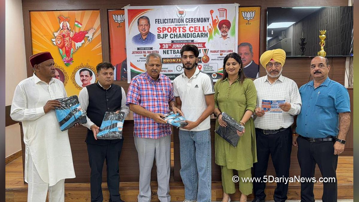 Jatinder Pal Malhotra, Jitender Pal Malhotra, BJP Chandigarh