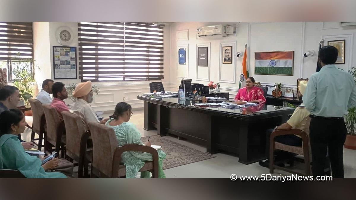 Amarpreet Kaur Sandhu, DC Fazilka, Fazilka, Deputy Commissioner Fazilka