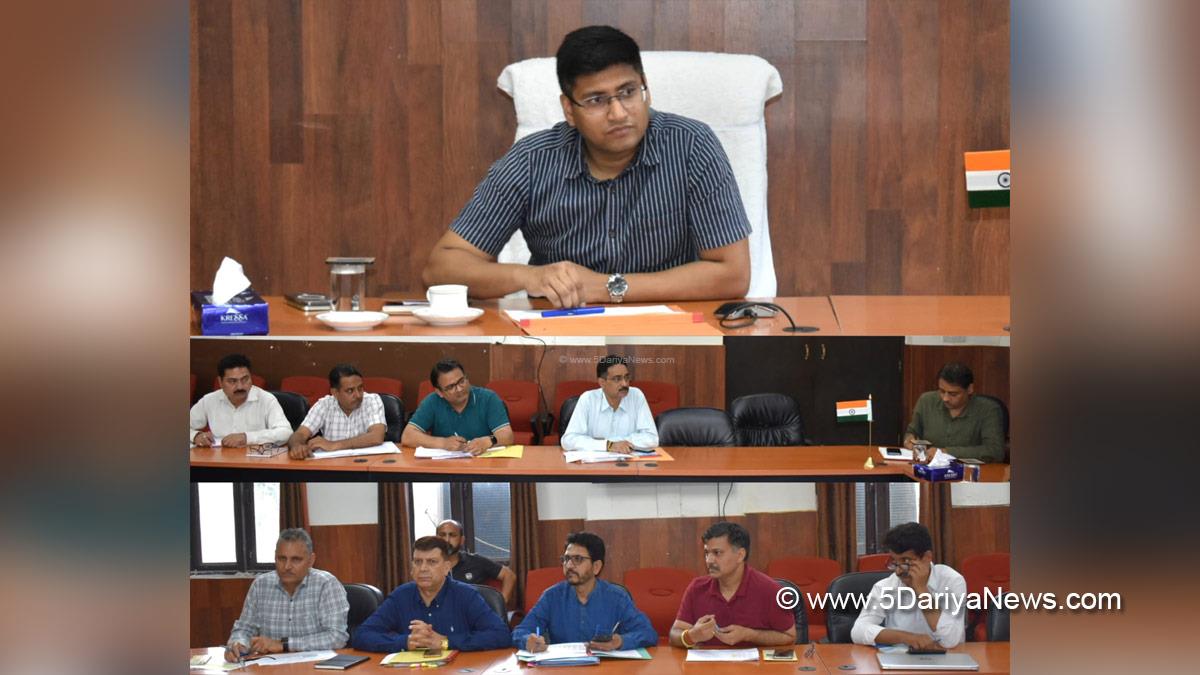 Kumar Abhishek, Reasi, Deputy Commissioner Reasi, Holistic Agriculture Development Programme, HADP